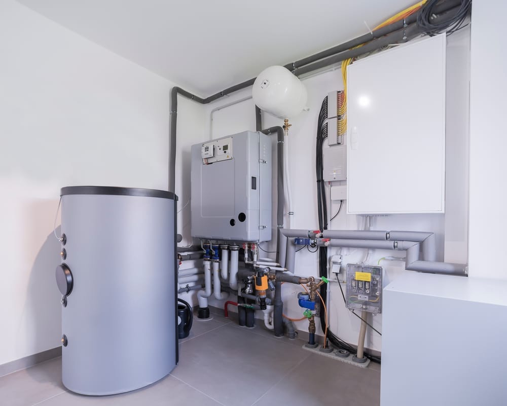 Modern,Boiler,Room,For,A,Single,Family,Home